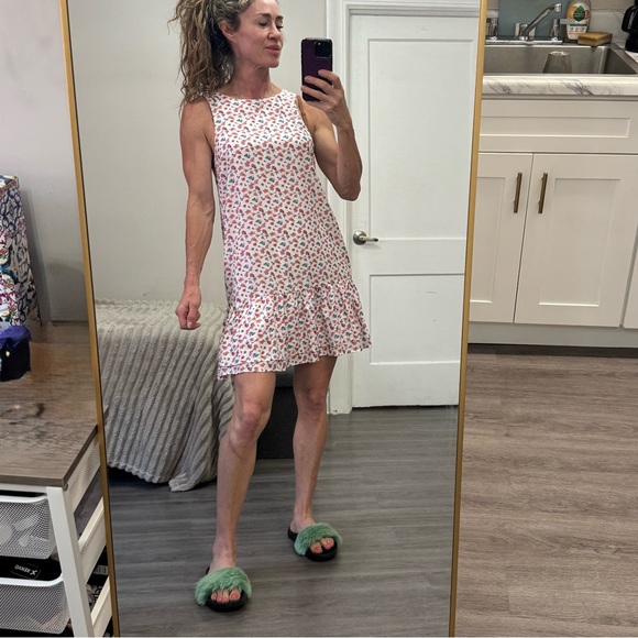 Lucca Couture Floral Ruffle Hem Dress Size M - Picture 8 of 11